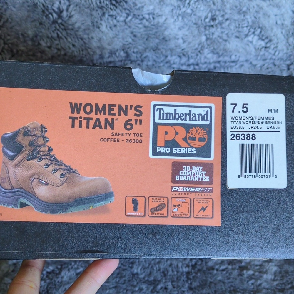 Timberland PRO Women's TiTan 6" Sz 7.5 - Picture 6 of 6